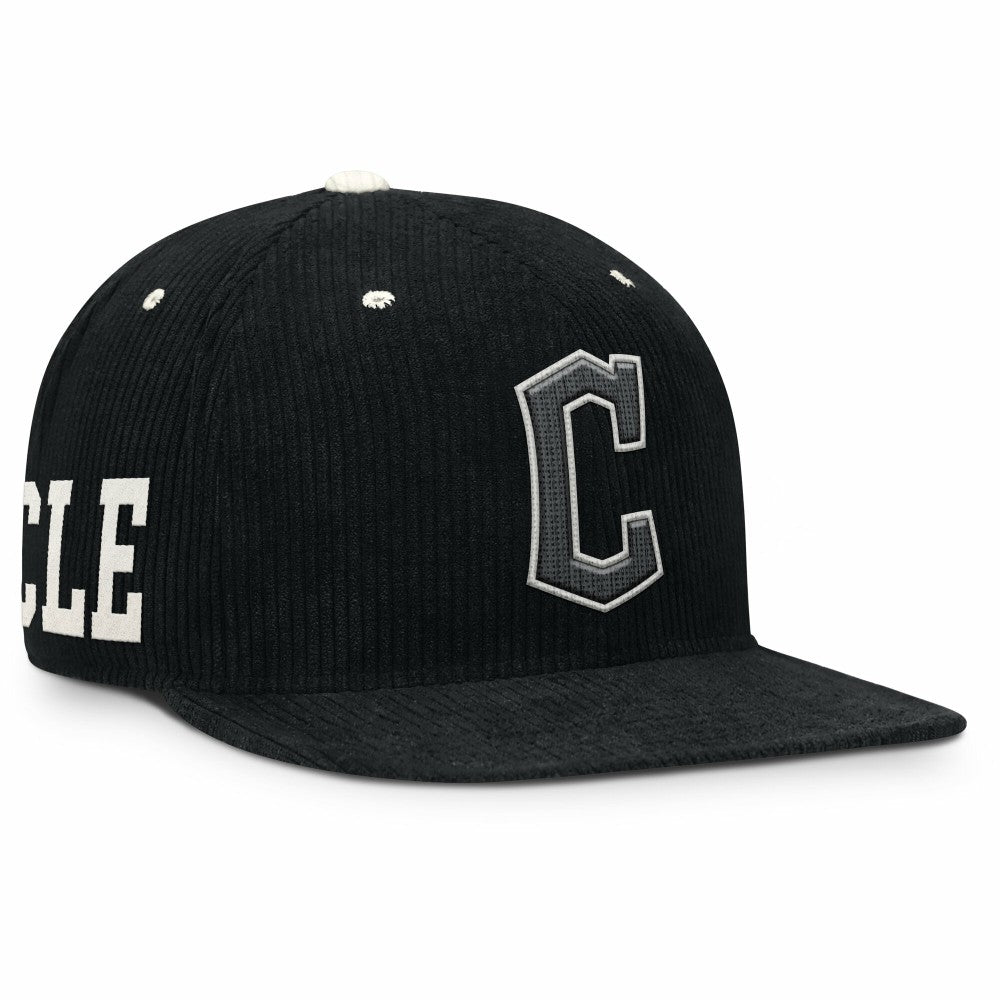 MLB Cleveland Guardians Nike Pro Corduroy Structured Snapback Hat