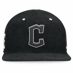 MLB Cleveland Guardians Nike Pro Corduroy Structured Snapback Hat