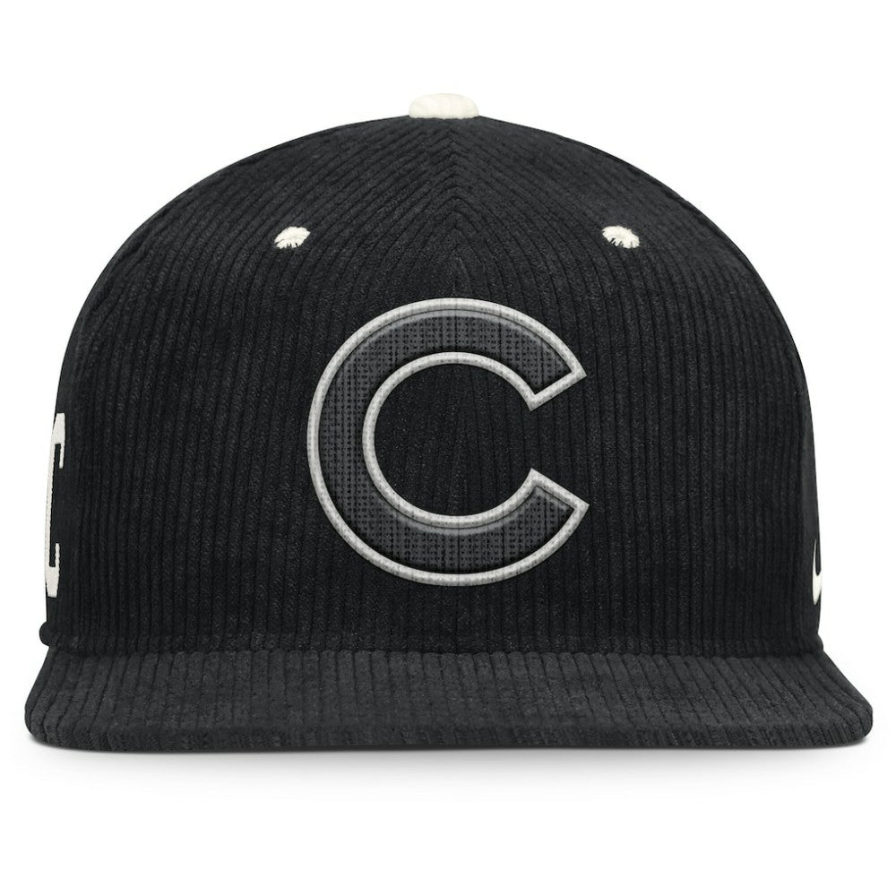MLB Chicago Cubs Nike Pro Corduroy Structured Snapback Hat