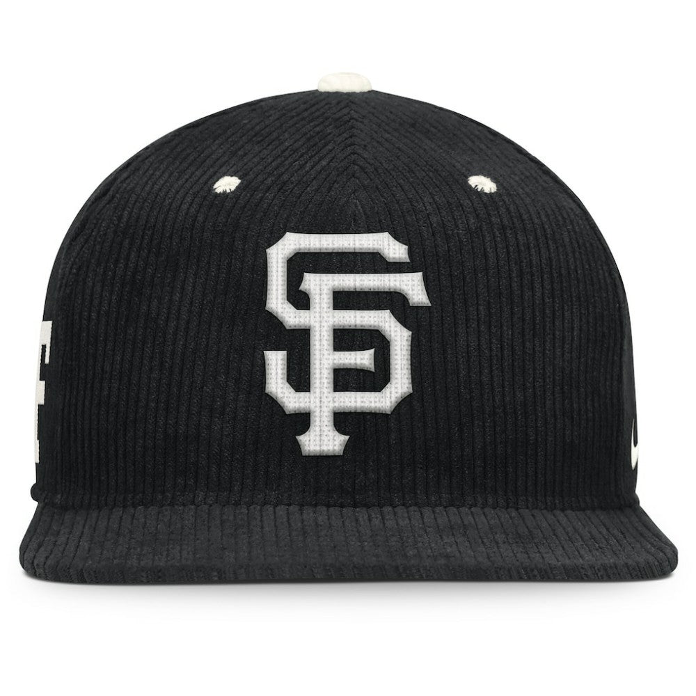 MLB San Francisco Giants Nike Pro Corduroy Structured Snapback Hat