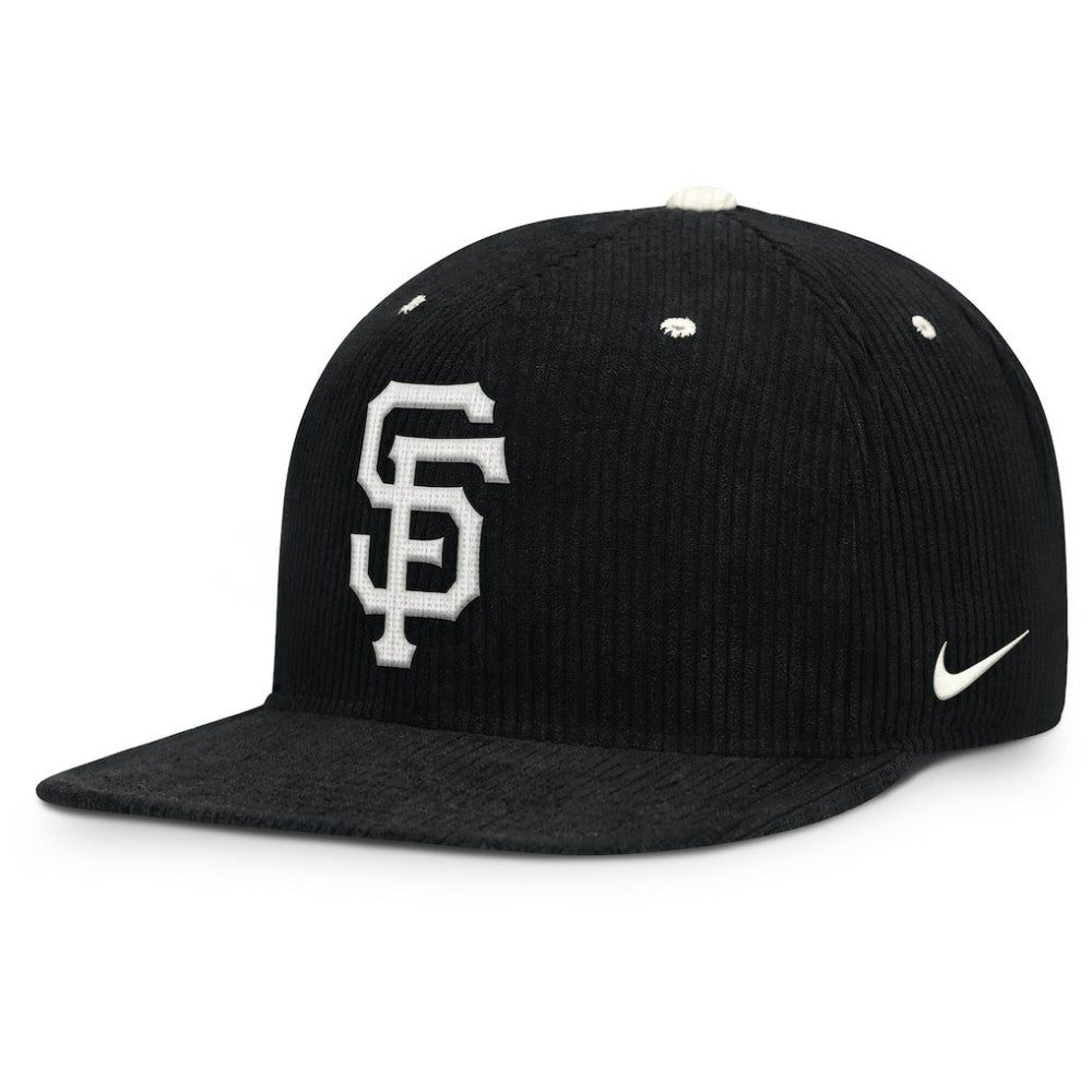 MLB San Francisco Giants Nike Pro Corduroy Structured Snapback Hat