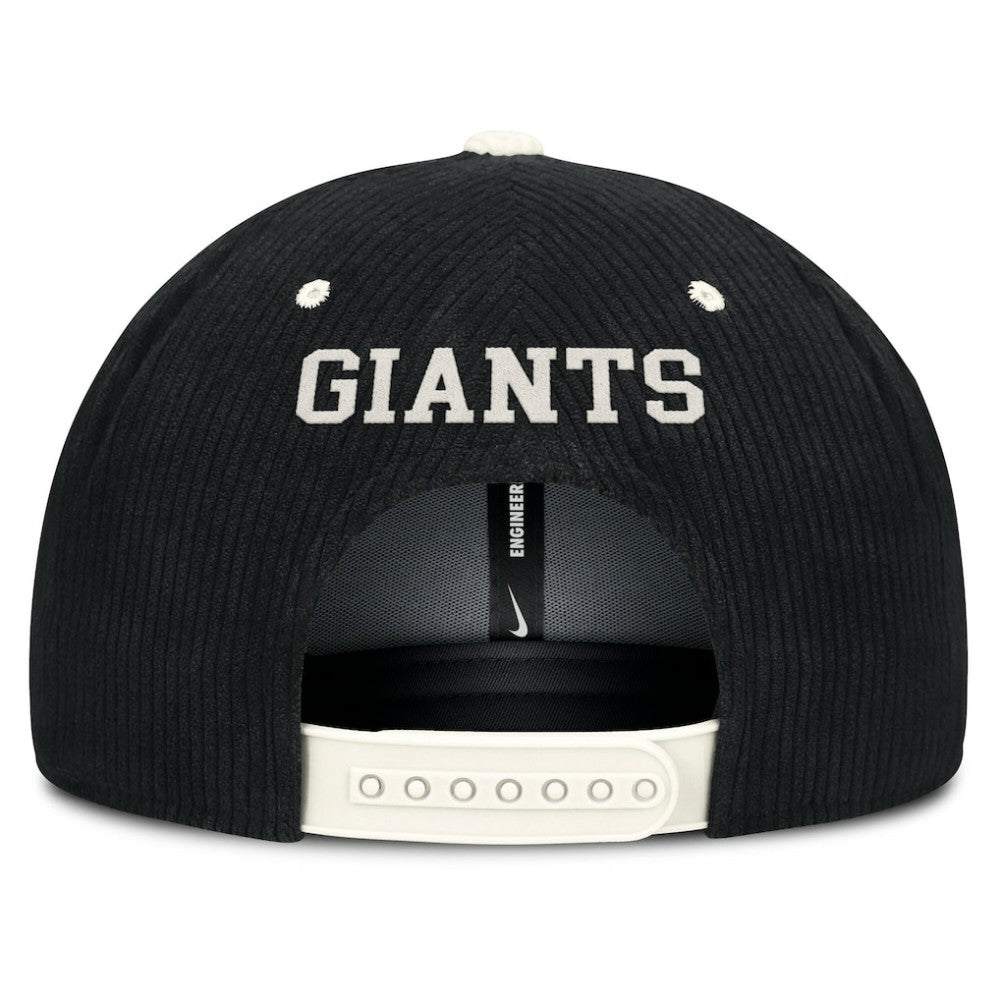 MLB San Francisco Giants Nike Pro Corduroy Structured Snapback Hat