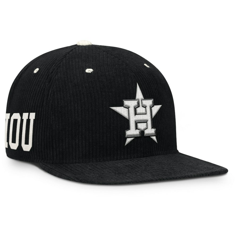 MLB Houston Astros Nike Pro Corduroy Structured Snapback Hat