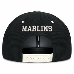 MLB Miami Marlins Nike Pro Corduroy Structured Snapback Hat