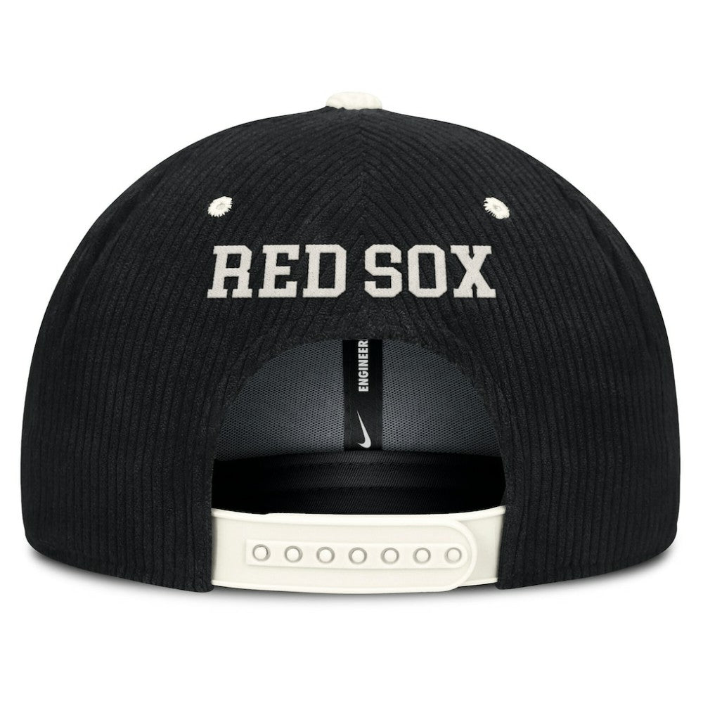 MLB Boston Red Sox Nike Pro Corduroy Structured Snapback Hat