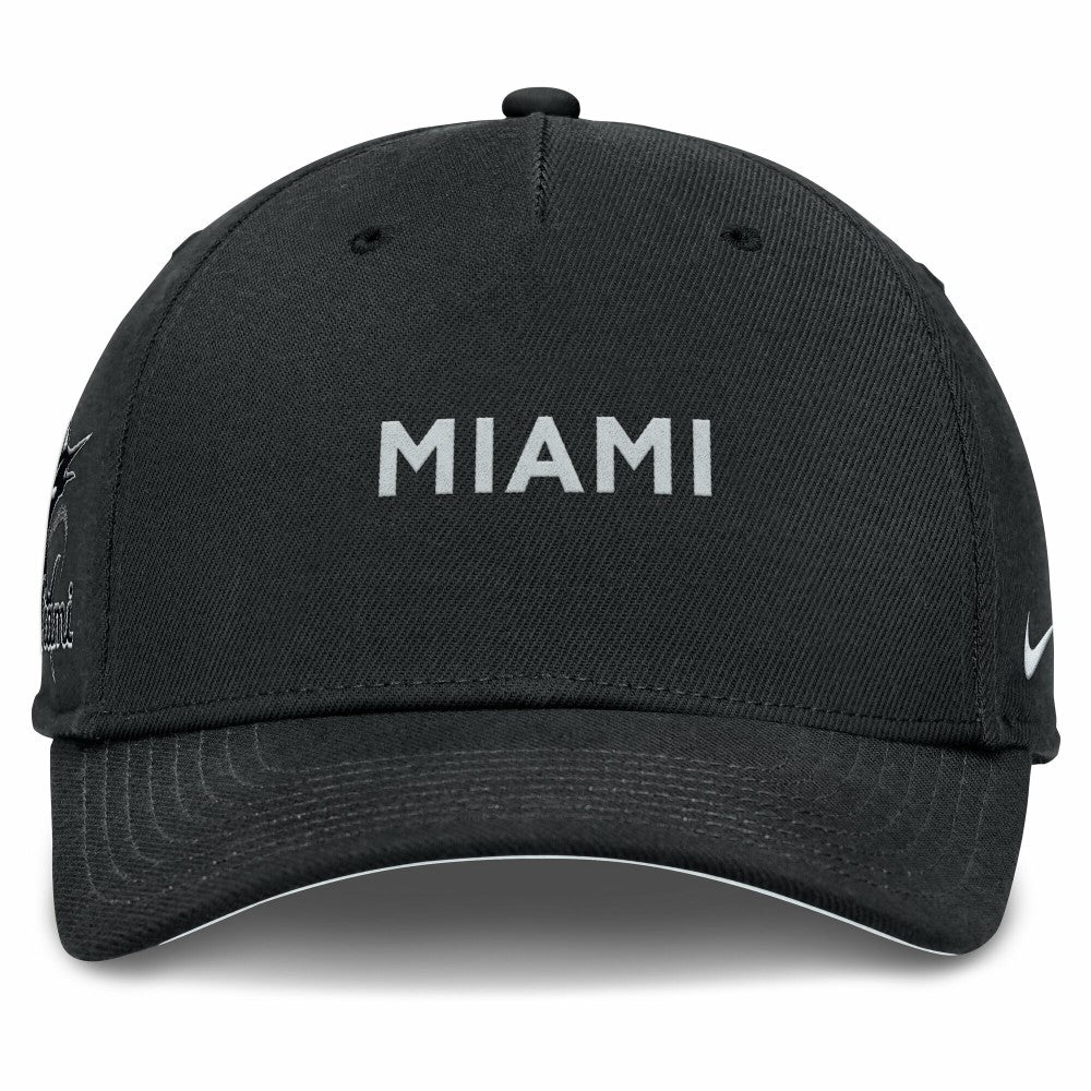MLB Miami Marlins Nike Rise Performance Adjustable Hat