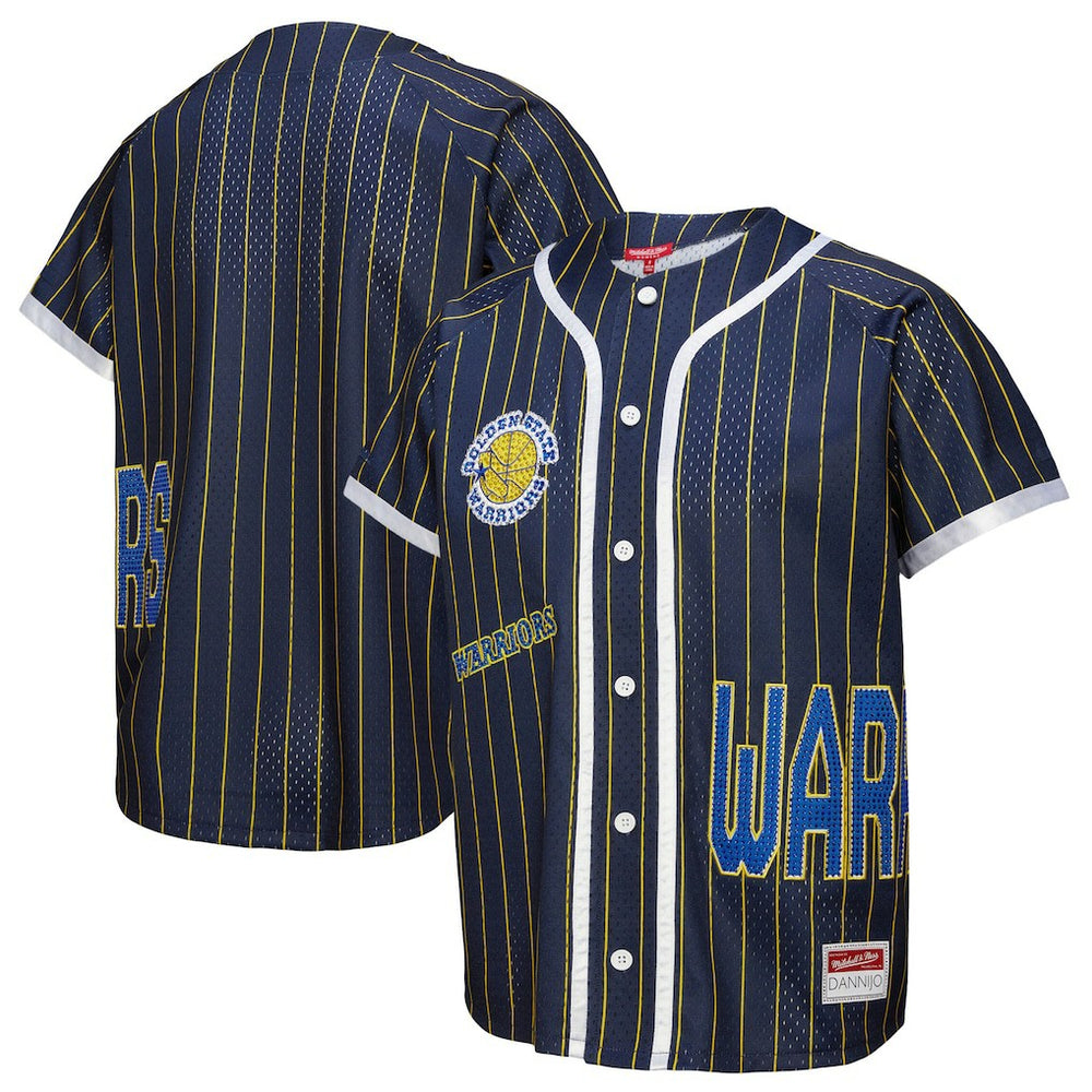NBA Golden State Warriors x DANNIJO Women's Fashion Baseball Jersey sale