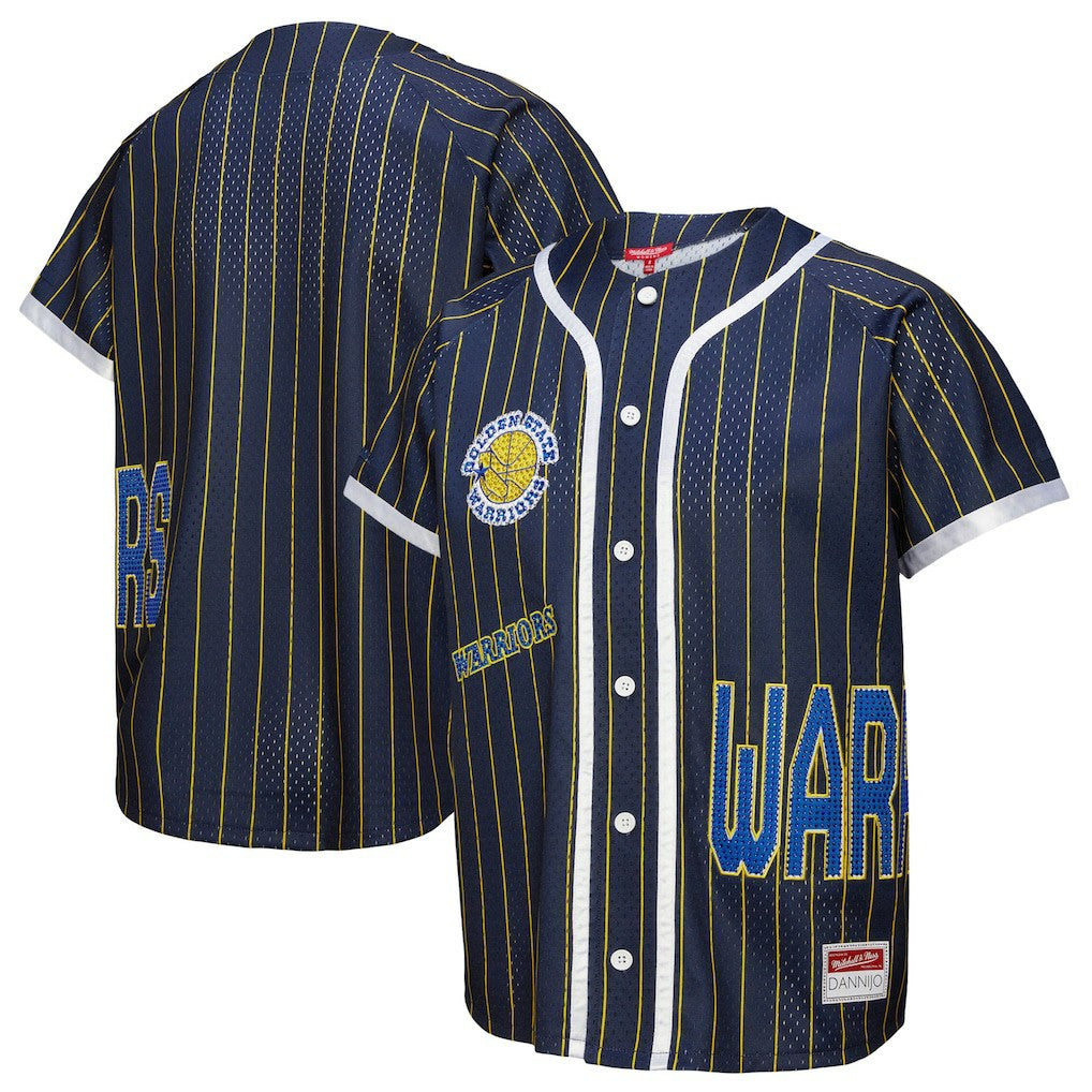 NBA Golden State Warriors x DANNIJO Women's Fashion Baseball Jersey sale