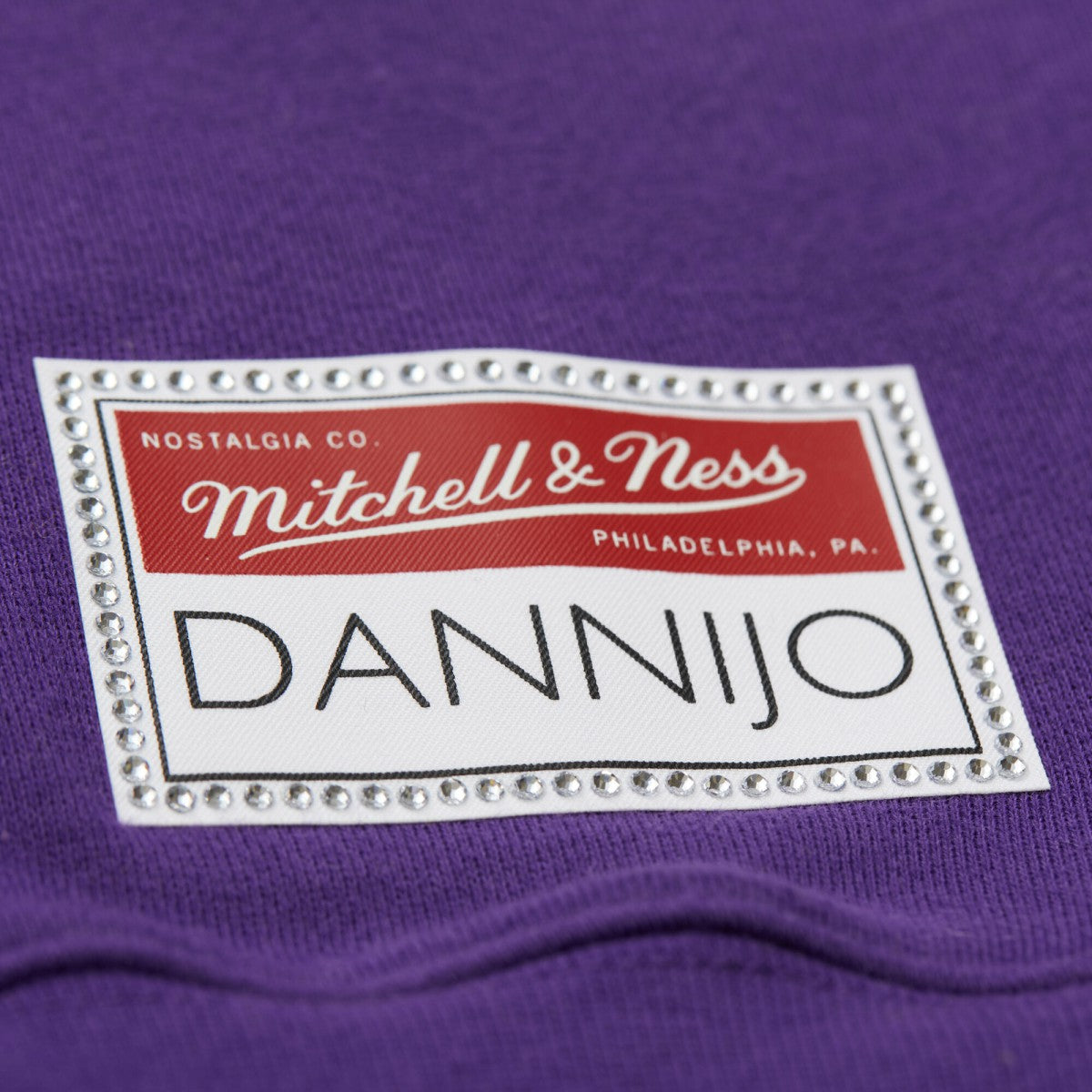 NBA Los Angeles Lakers x DANNIJO Women's Blocked Pullover Sweatshirt