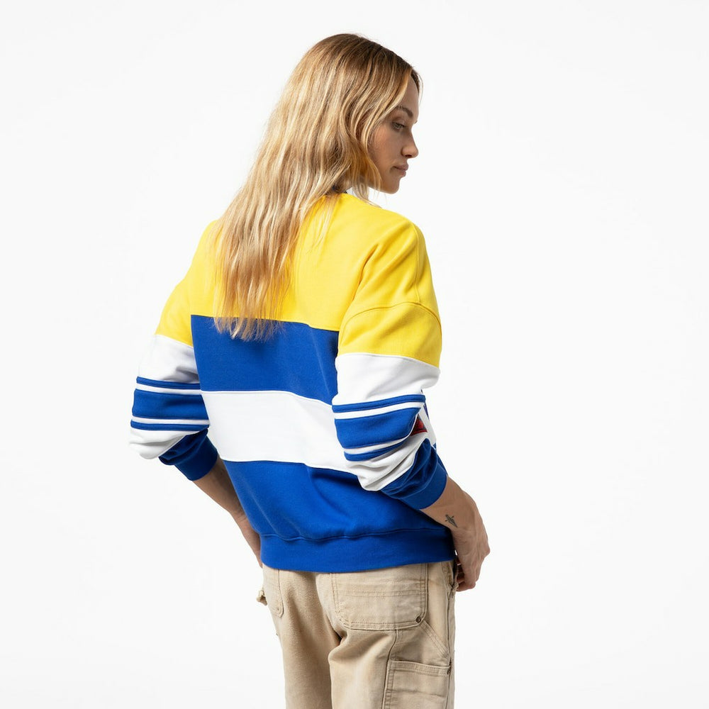 NBA Golden State Warriors x DANNIJO Women's Blocked Pullover Sweatshirt sale