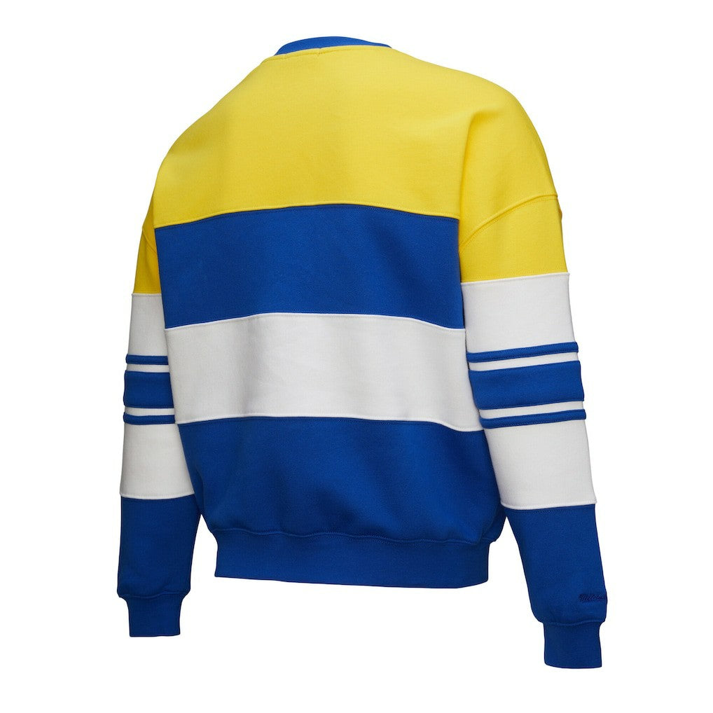 NBA Golden State Warriors x DANNIJO Women's Blocked Pullover Sweatshirt sale