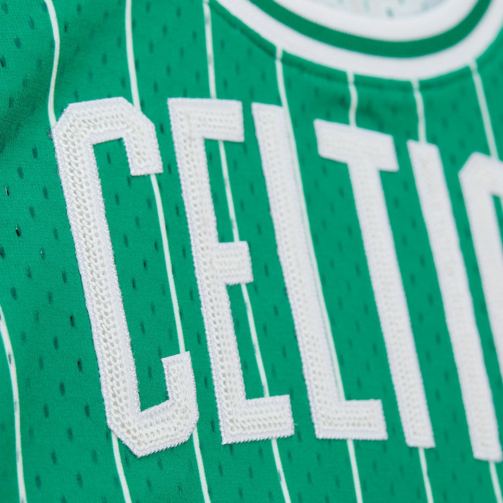 NBA Larry Bird Boston Celtics x DANNIJO Women's Fashion Cropped Basketball Jersey
