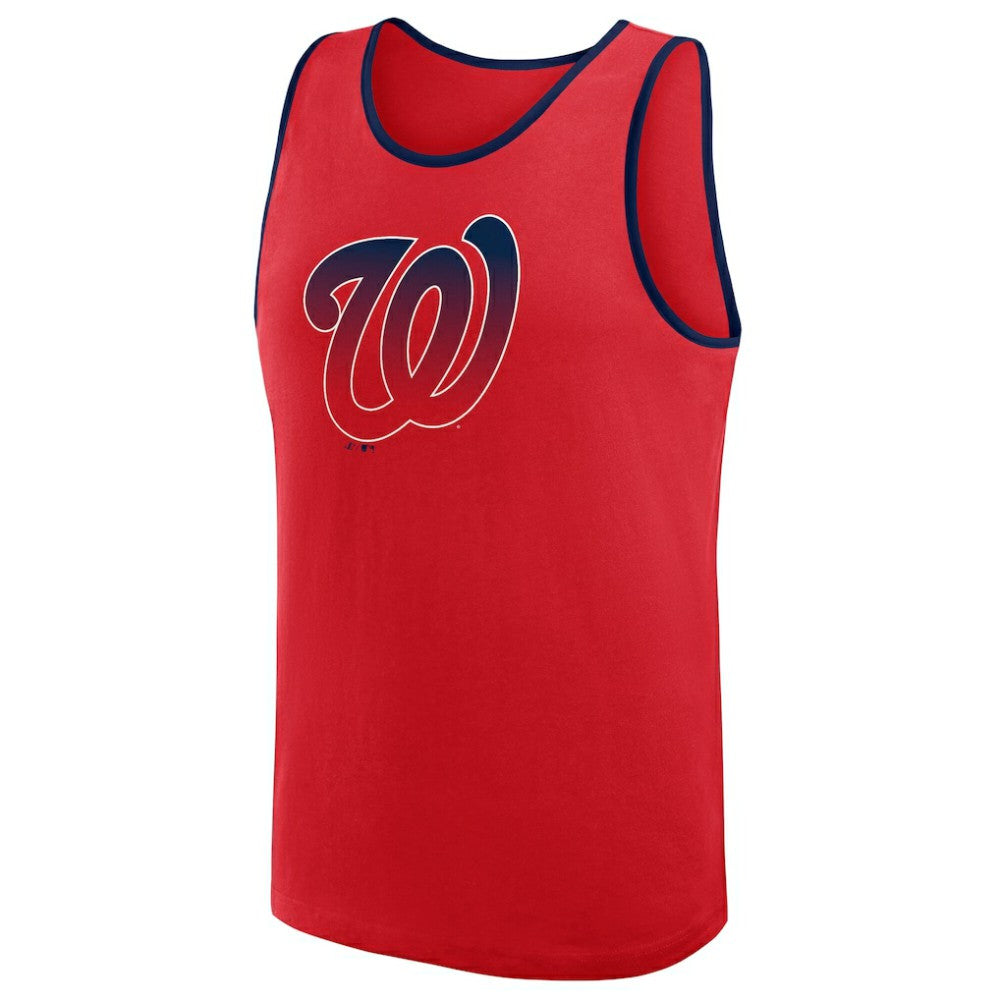 MLB Washington Nationals Logo Athletic Unmatched Success Tank Top