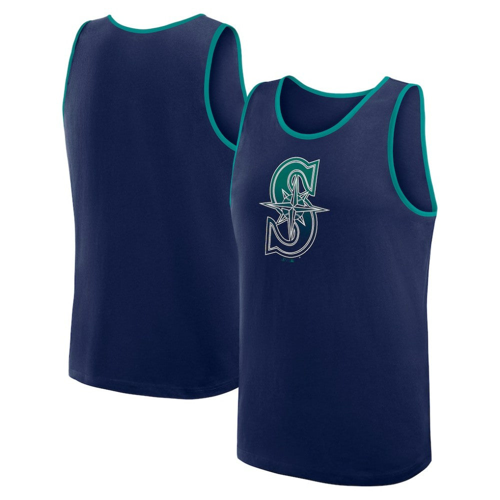 MLB Seattle Mariners Logo Athletic Unmatched Success Tank Top