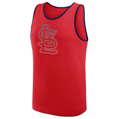 MLB St. Louis Cardinals Logo Athletic Unmatched Success Tank Top
