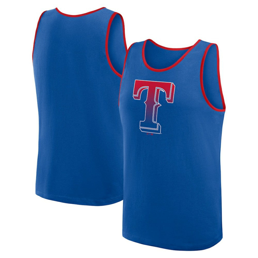 MLB Texas Rangers Logo Athletic Unmatched Success Tank Top