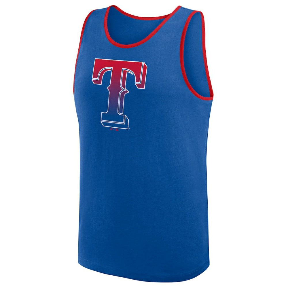 MLB Texas Rangers Logo Athletic Unmatched Success Tank Top