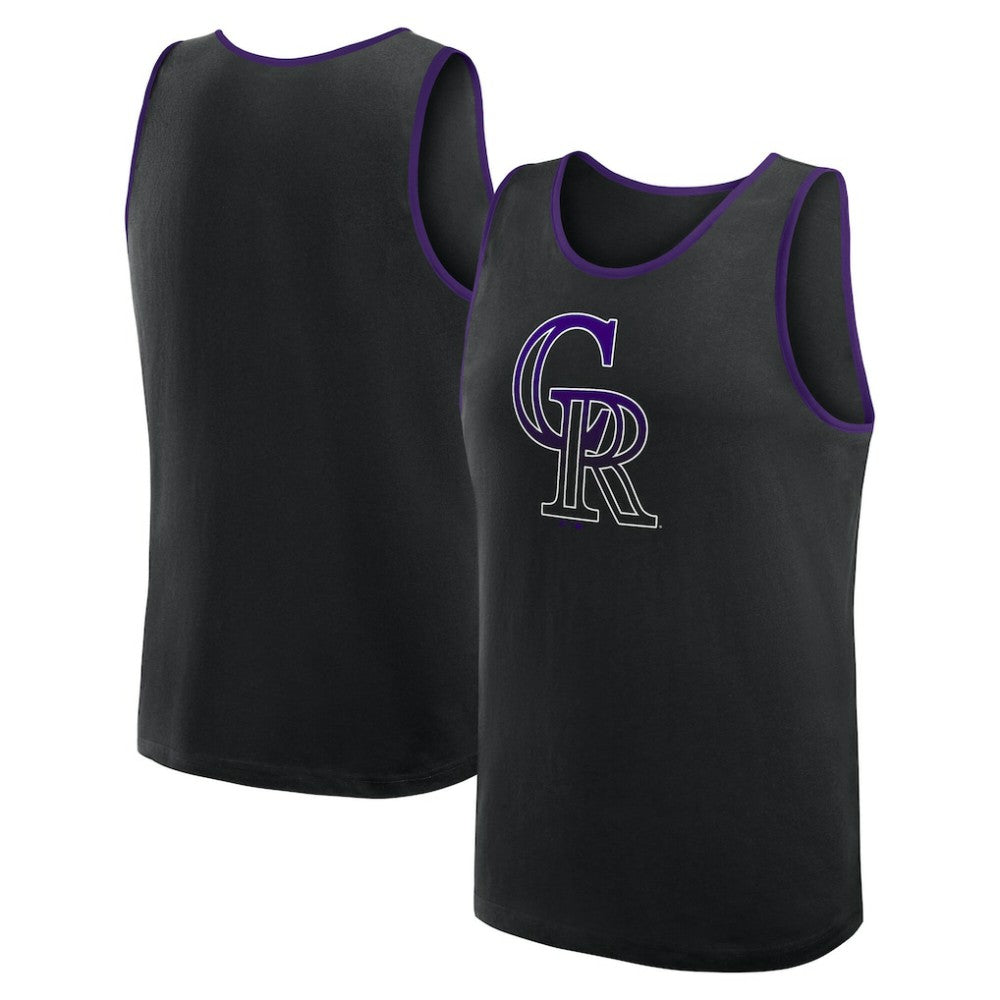 MLB Colorado Rockies Logo Athletic Unmatched Success Tank Top