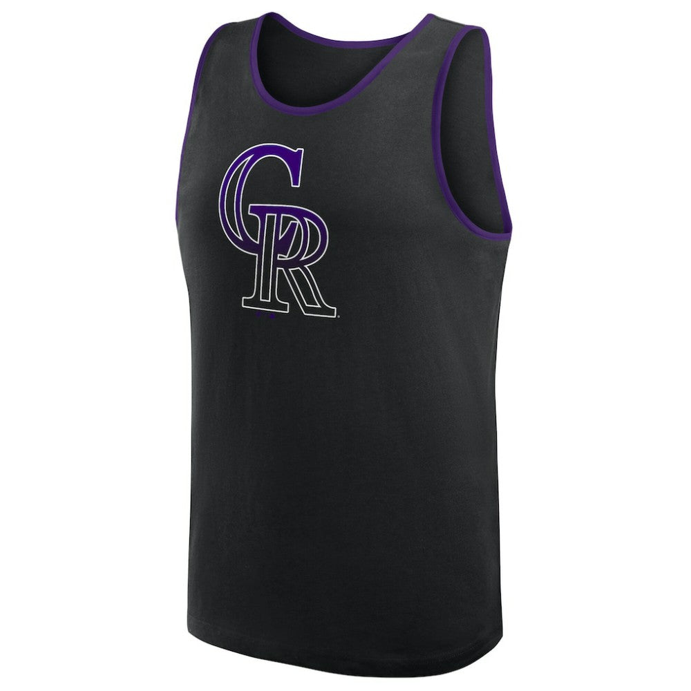 MLB Colorado Rockies Logo Athletic Unmatched Success Tank Top