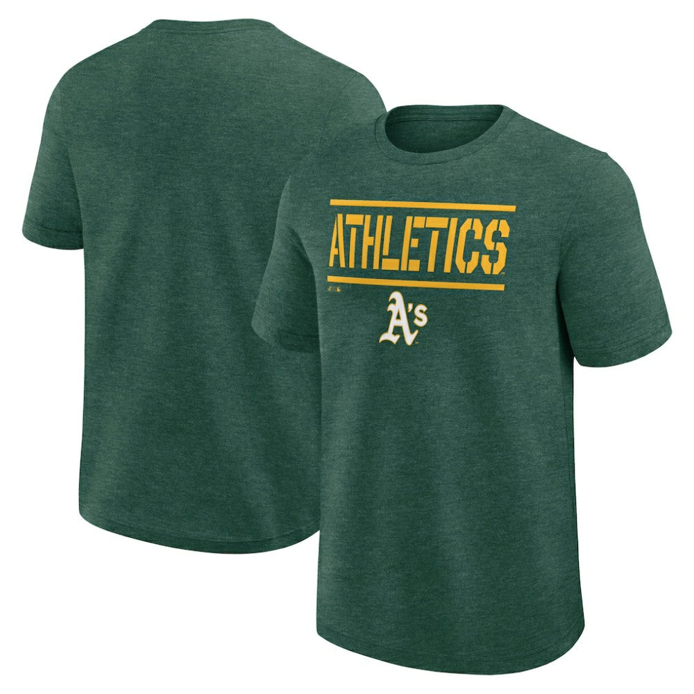 MLB Athletics Logo Athletic Top Notch T-Shirt