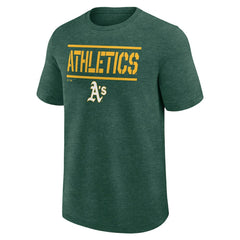 MLB Athletics Logo Athletic Top Notch T-Shirt