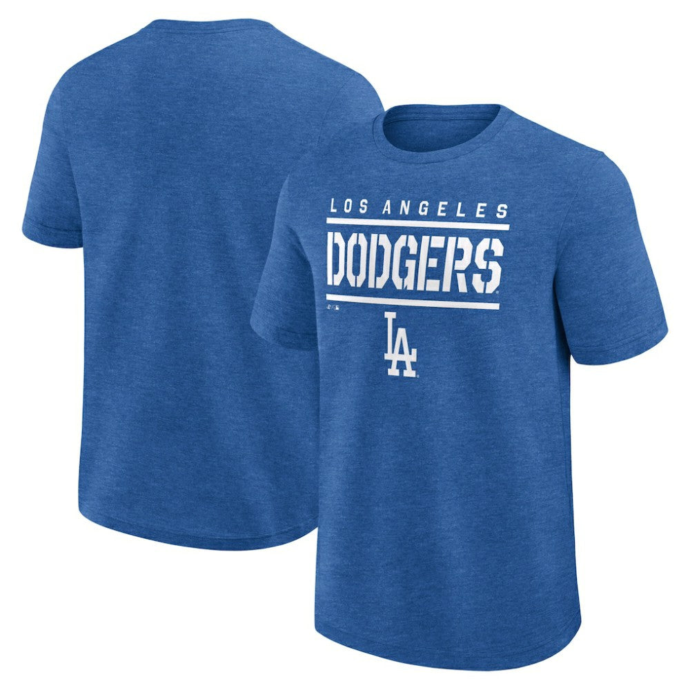 MLB Los Angeles Dodgers Logo Athletic Top Notch T-Shirt