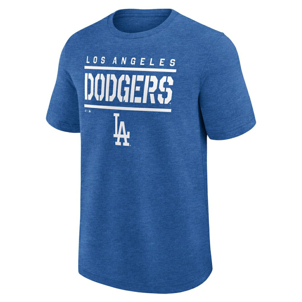 MLB Los Angeles Dodgers Logo Athletic Top Notch T-Shirt