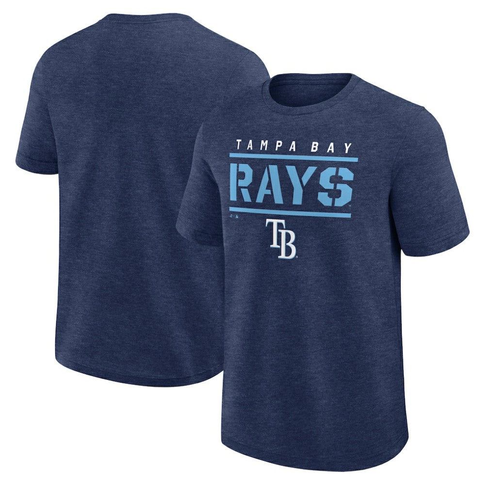 MLB Tampa Bay Rays Logo Athletic Top Notch T-Shirt