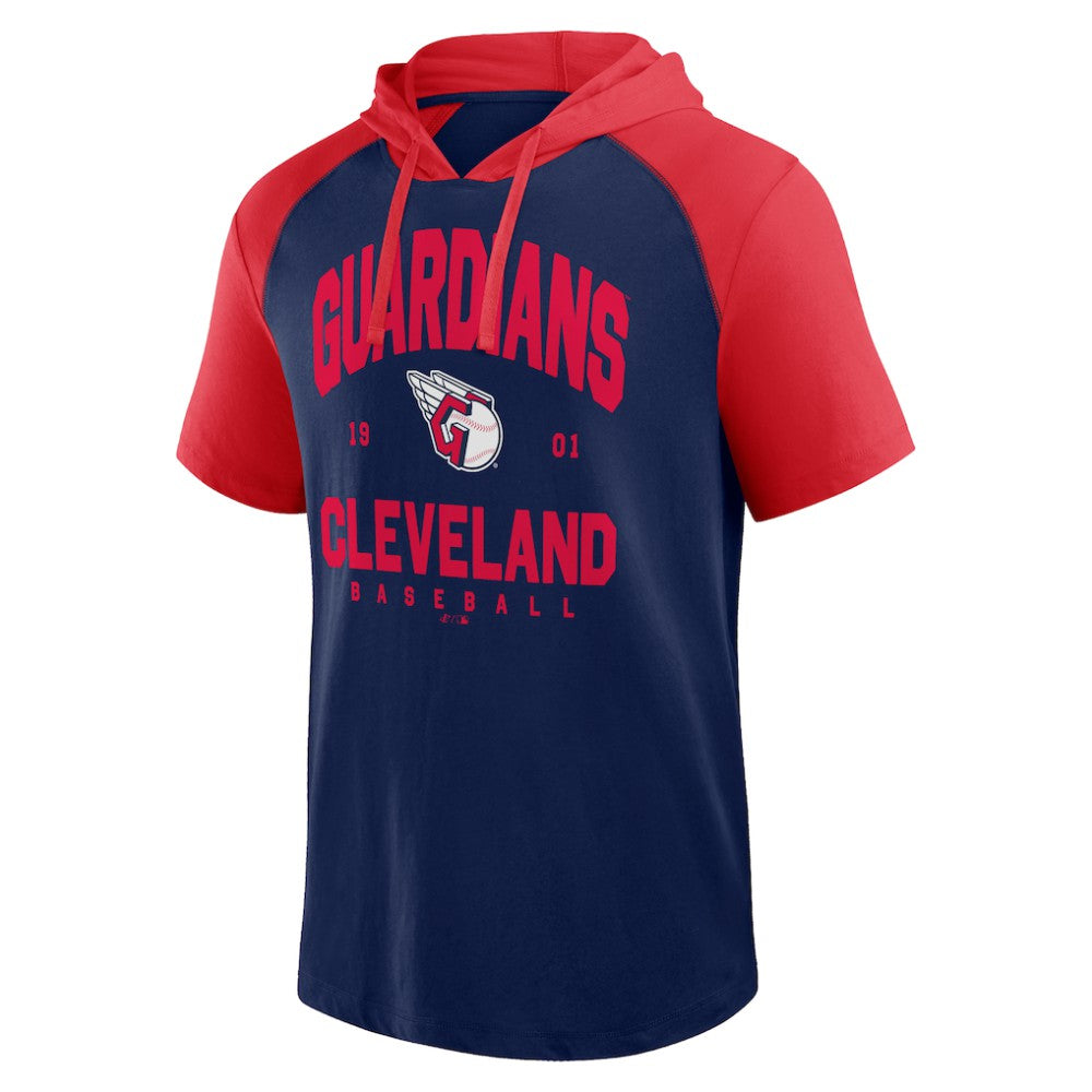 MLB Cleveland Guardians Logo Athletic Prime Hoodie T-Shirt
