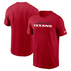 Primetime Wordmark Essential T-Shirt - Houston Texans