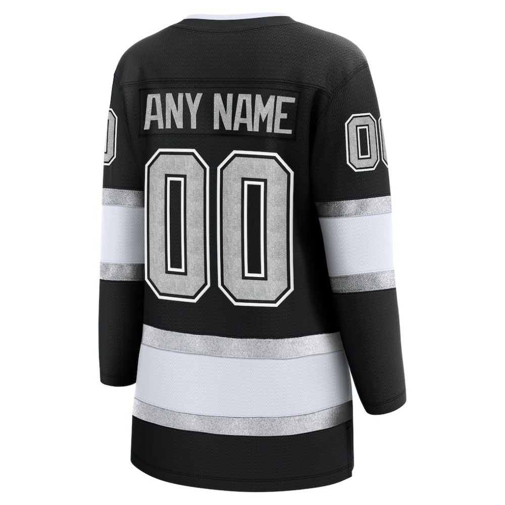 NHL Black Los Angeles Kings Fanatics Women's Home Breakaway Custom Jersey