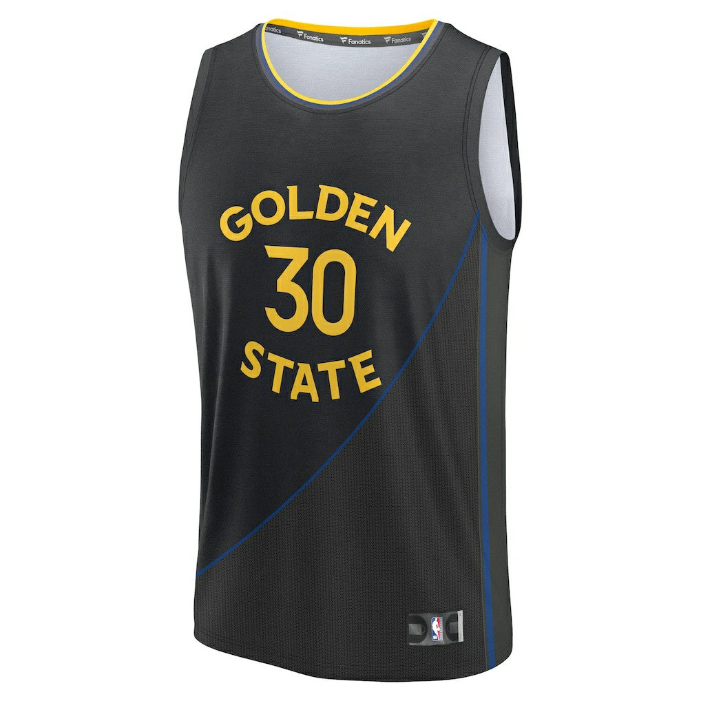 NBA Stephen Curry Golden State Warriors Fast Break Replica Player Jersey sale