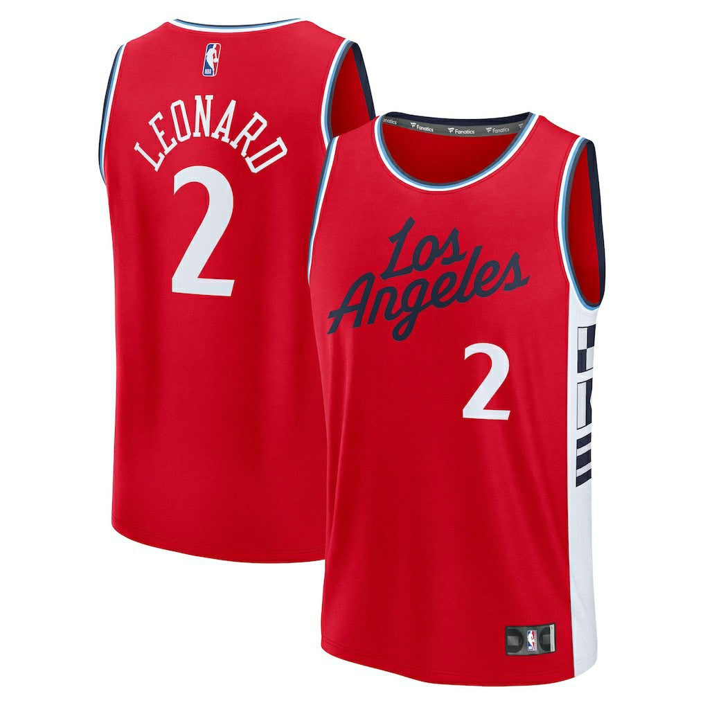NBA Kawhi Leonard LA Clippers Fast Break Replica Player Jersey