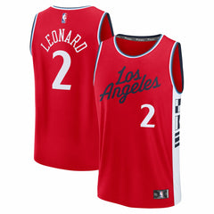 NBA Kawhi Leonard LA Clippers Youth Fast Break Replica Player Jersey