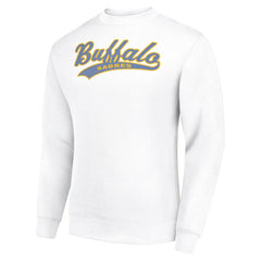 NHL White Buffalo Sabres Starter  Tailsweep City Pullover Sweatshirt