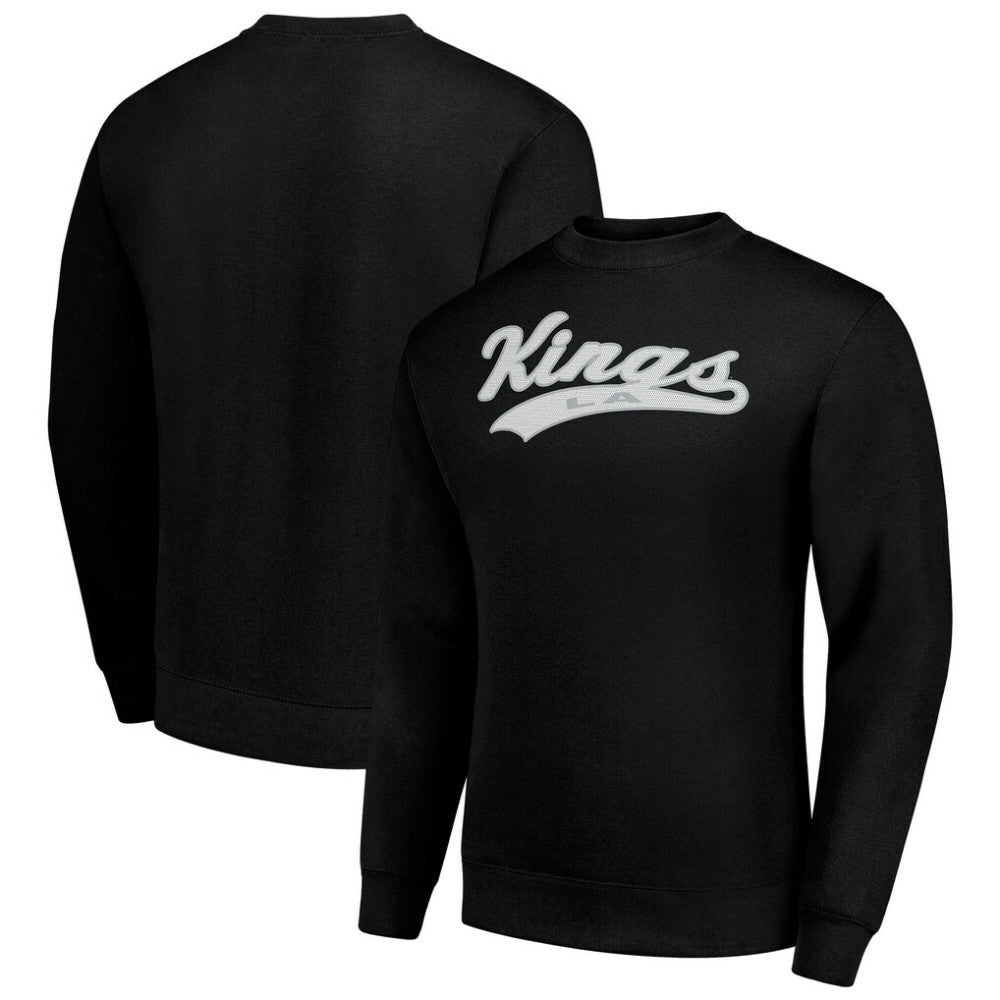 NHL Black Los Angeles Kings Starter  Tailsweep City Pullover Sweatshirt