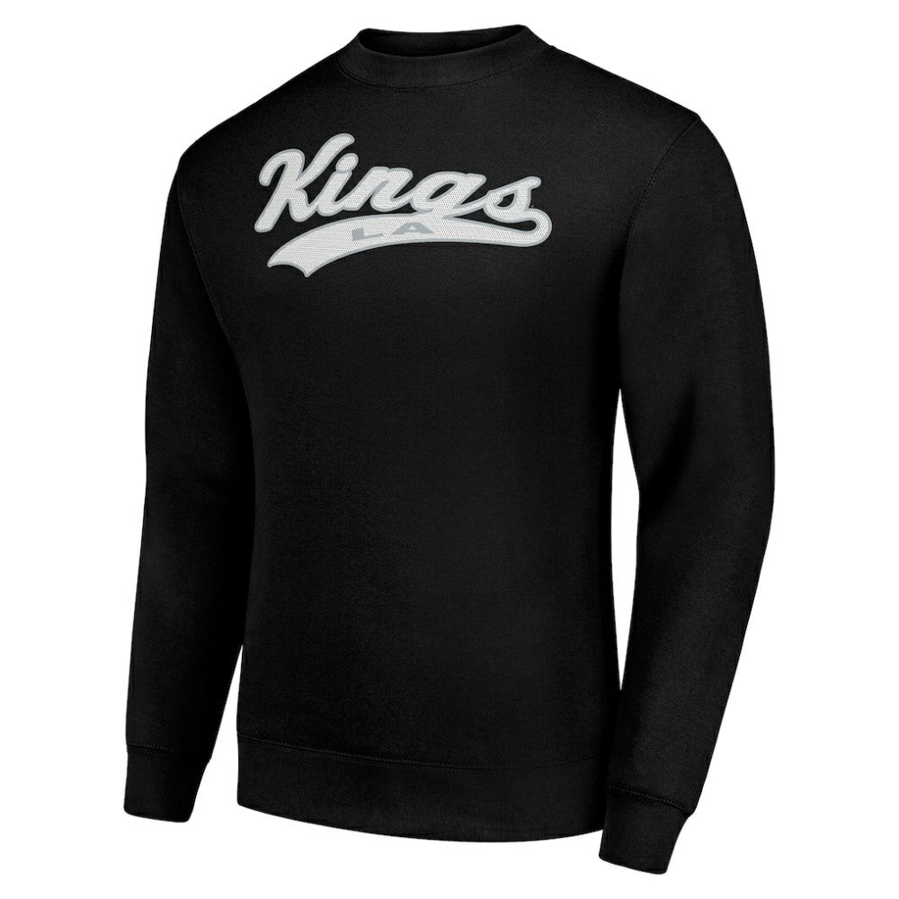 NHL Black Los Angeles Kings Starter  Tailsweep City Pullover Sweatshirt