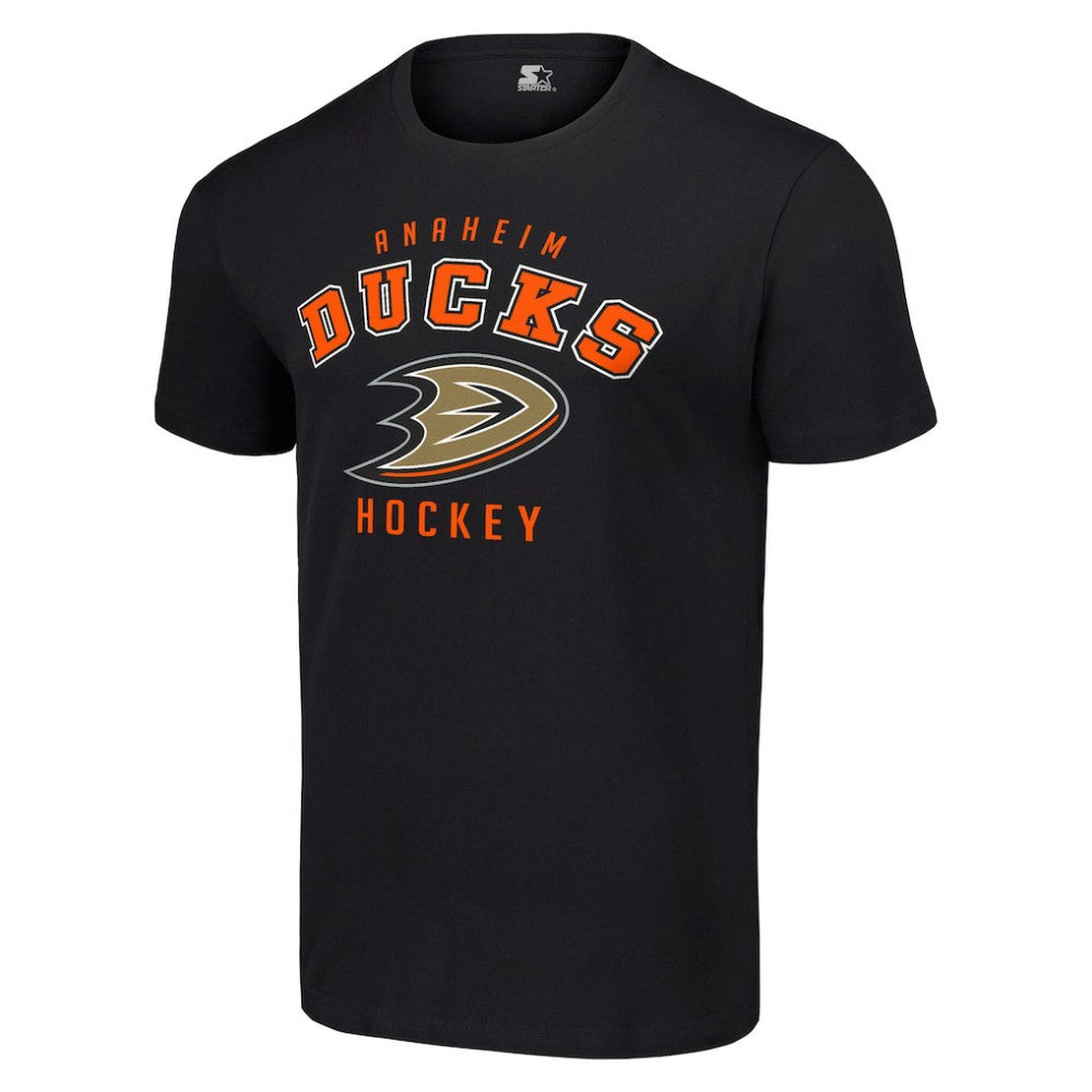 NHL Black Anaheim Ducks Starter Logo T-Shirt