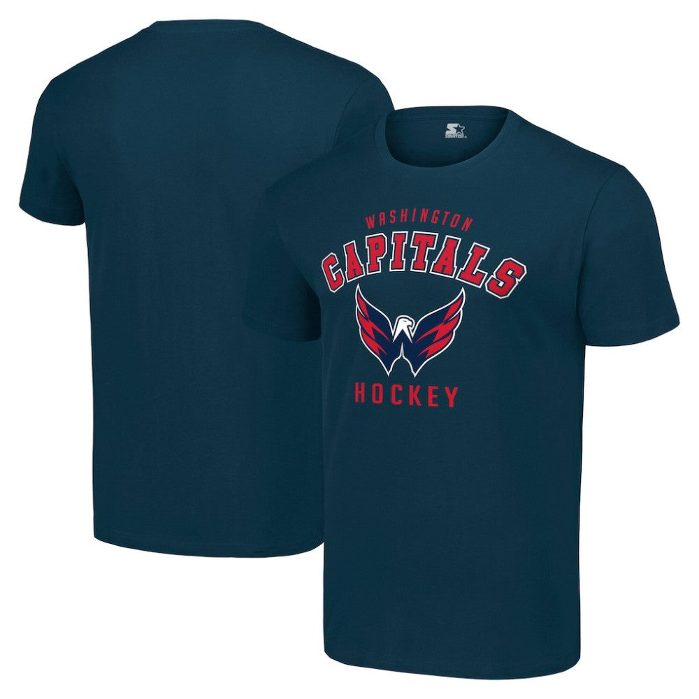 NHL Navy Washington Capitals Starter Logo T-Shirt