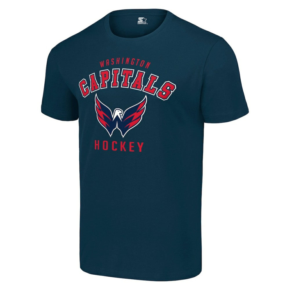 NHL Navy Washington Capitals Starter Logo T-Shirt