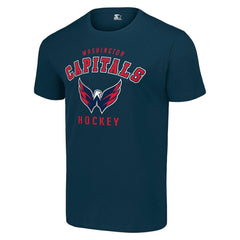 NHL Navy Washington Capitals Starter Logo T-Shirt