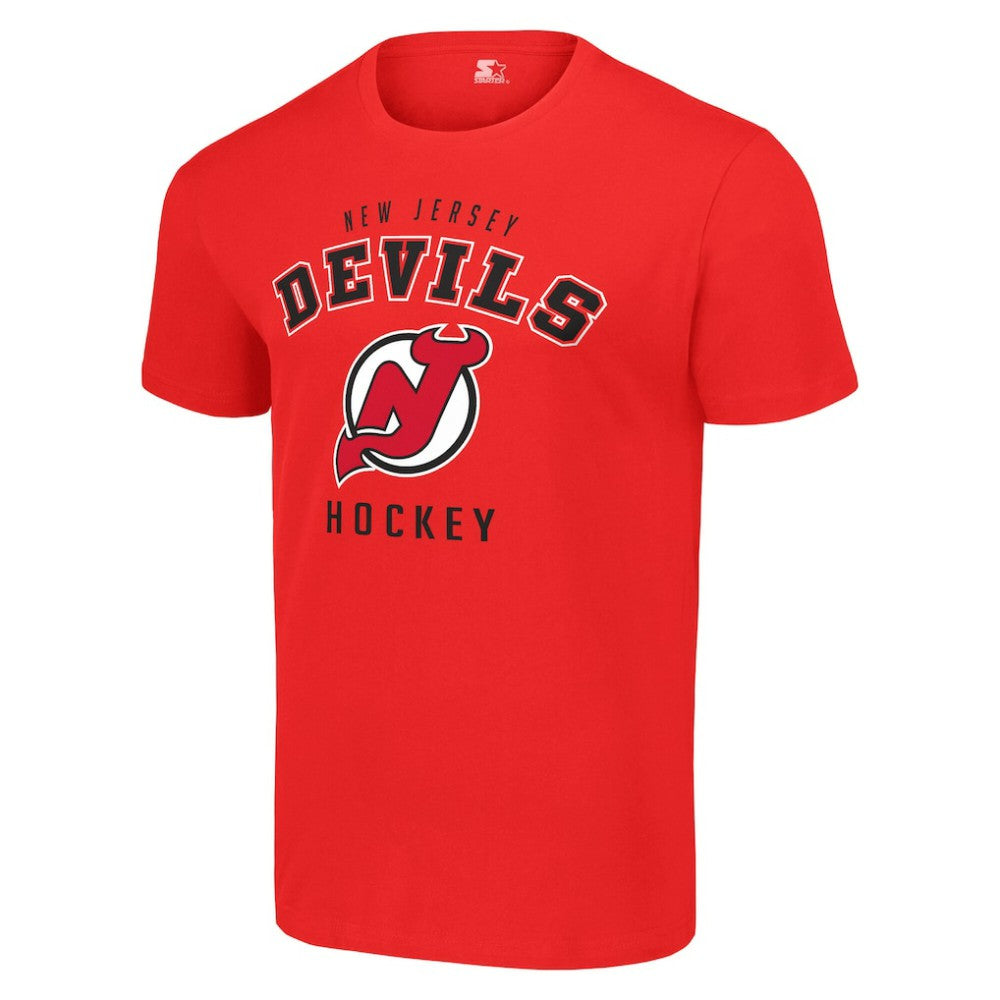 NHL Red New Jersey Devils Starter Logo T-Shirt