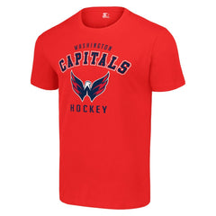 NHL Red Washington Capitals Starter Logo T-Shirt