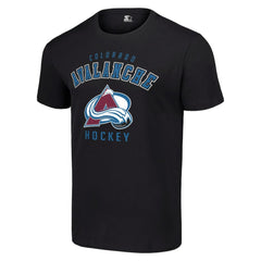 NHL Black Colorado Avalanche Starter Logo T-Shirt