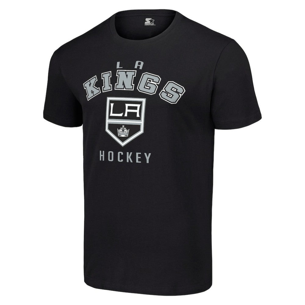 NHL Black Los Angeles Kings Starter Logo T-Shirt