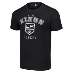 NHL Black Los Angeles Kings Starter Logo T-Shirt