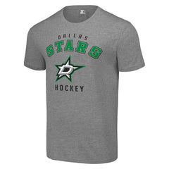 NHL Heather Gray Dallas Stars Starter Logo T-Shirt