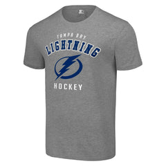 NHL Heather Gray Tampa Bay Lightning Starter Logo T-Shirt