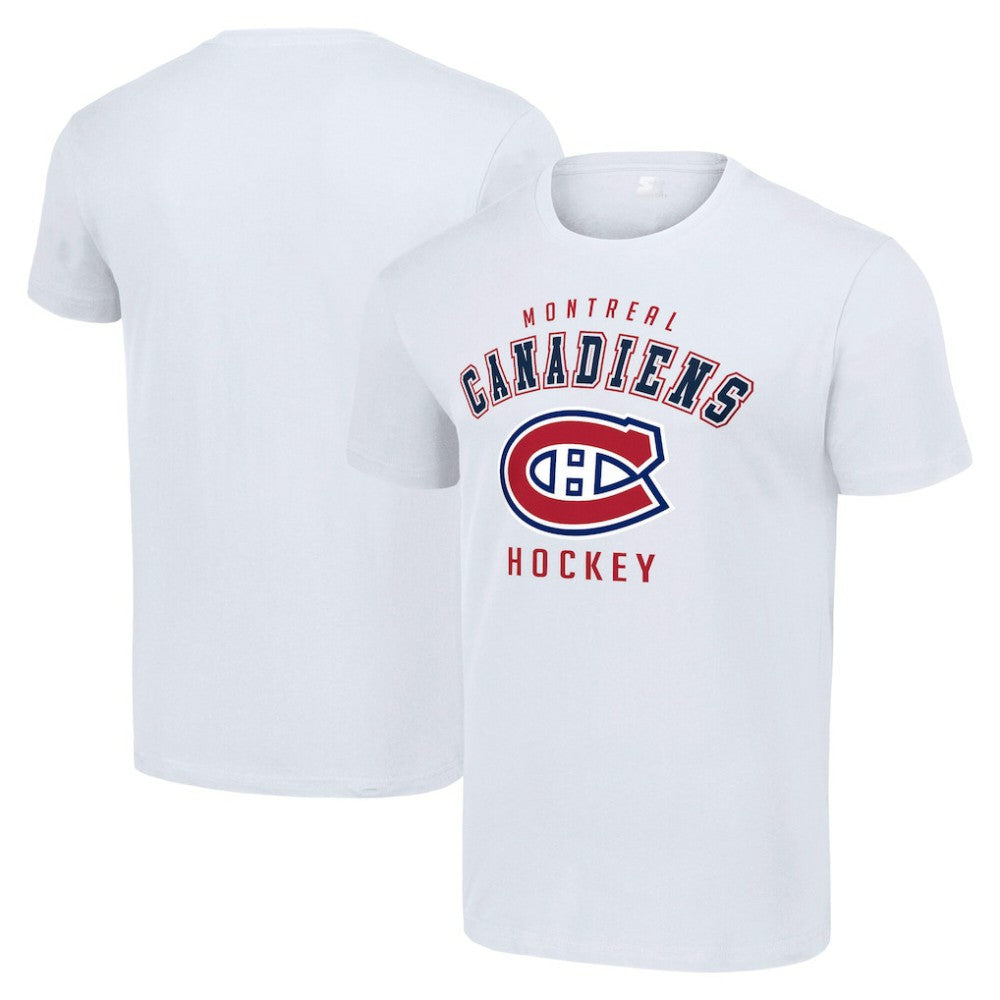 NHL White Montreal Canadiens Starter Logo T-Shirt