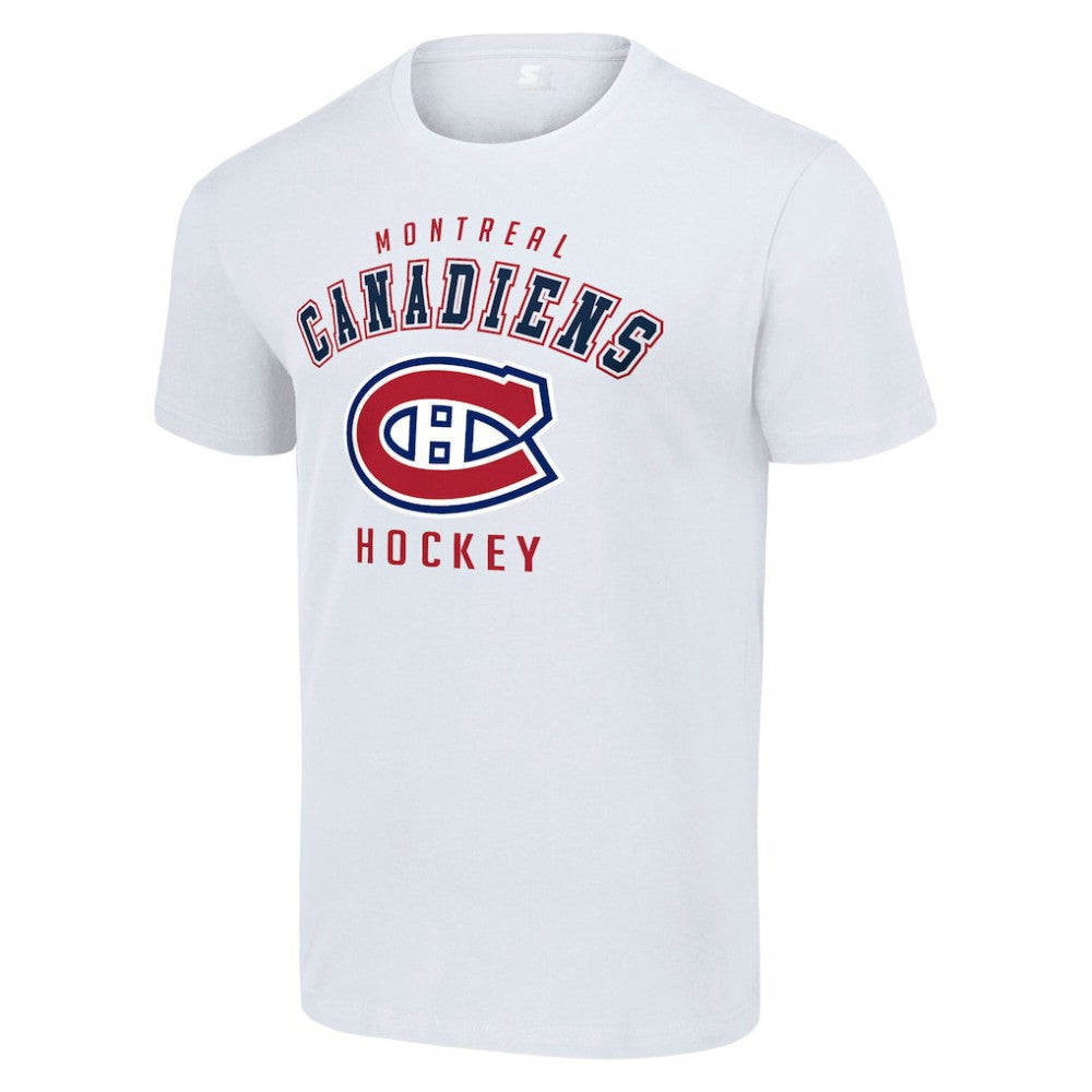 NHL White Montreal Canadiens Starter Logo T-Shirt